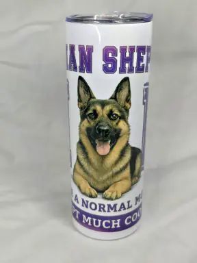 German Shepherd Mom - Tumbler